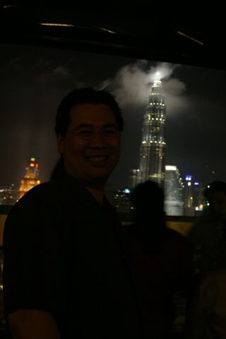 Silhouette of me and the Towers